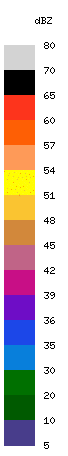Escala dBZ